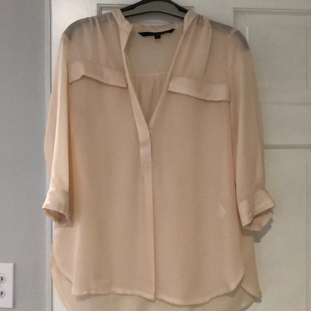 Pale pink blouse